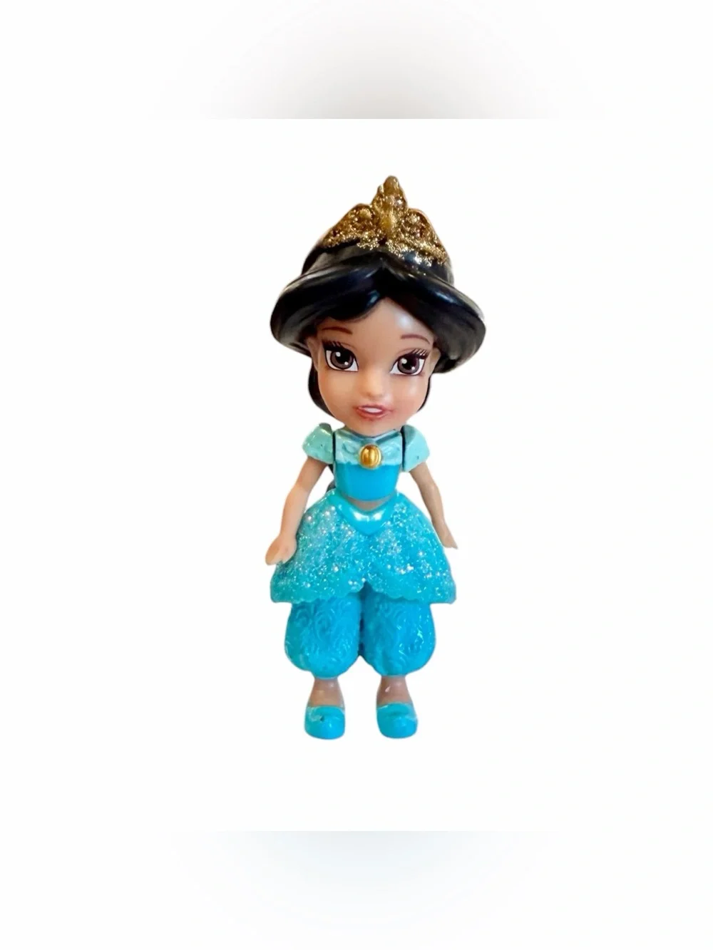 Disney princess toddler mini dolls 3“ jasmine Cinderella Anna Merida - set of 4.
